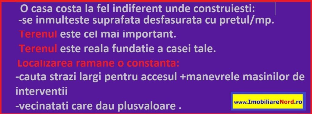 teren proiect rezidential