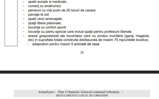 Teren intravilan 4500 mp, Corbeanca-lac, Str. Podul Inalt