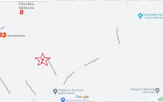 Terenuri Piscul Pietrei, Cartierul Padurea Baneasa